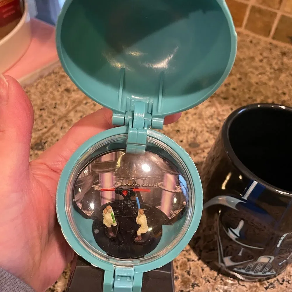Darth Vader Father of the Year 3D Mug NABOO Rare Star Wars Earth Toy Works!